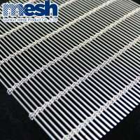 Stainless Steel Architectural Panels Rod Cable Woven Decorative Facade Screen